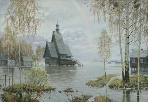 Религия, русский пейзаж