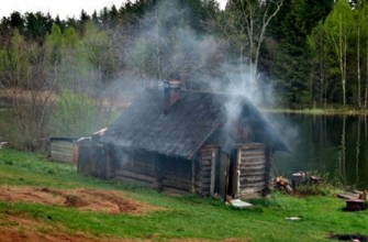баня по-черному