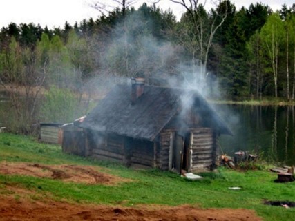 баня по-черному