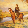 Евгений Онегин, мужчина на лошади