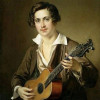 Гитарист 1823. Василий Андреевич Тропинин