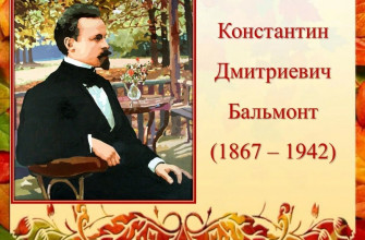 Константин Бальмонт поэт