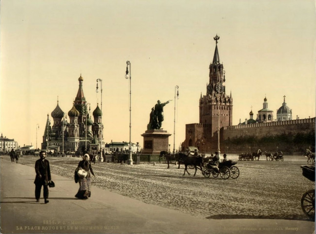 Красная площадь, Московский Кремль в начале 20 века