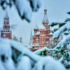 Москва, Кремль, Зима, снег