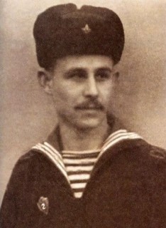 Николай Рубцов на корабле в армии на службе