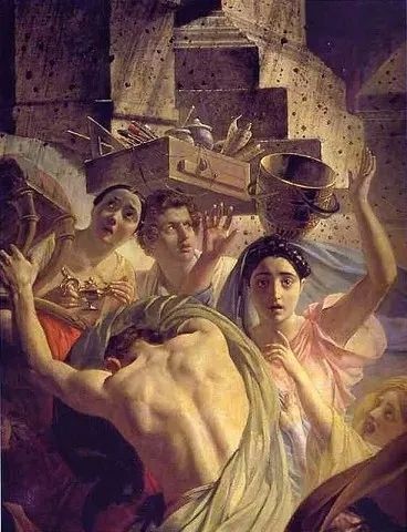 Русский художник Карл Брюллов "Последний день Помпеи"