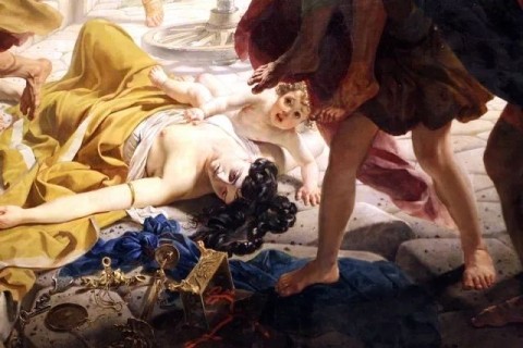 Русский художник Карл Брюллов "Последний день Помпеи"