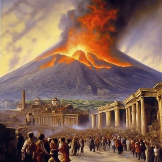 везувий, Последний день Помпеи