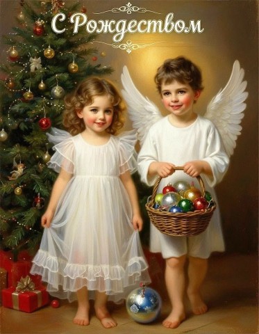 Рождество Христово Ангелочки