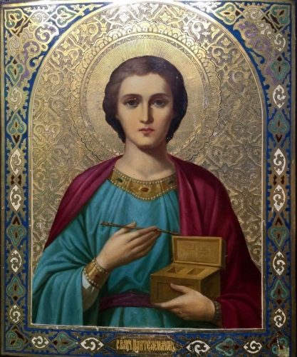 Святой Пантелеймон Икона