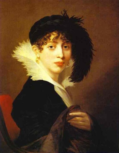 Жан-Лоран Монье. Портрет Софьи Строгановой. 1808.