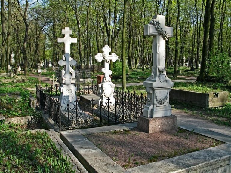 Могила семьи Федора Тютчева