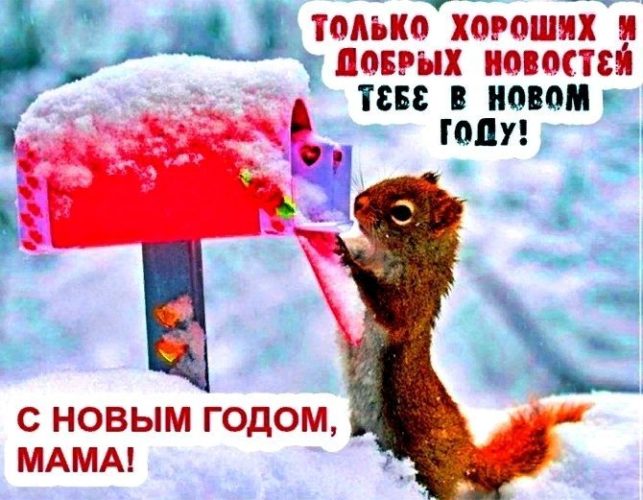 Новый Год МАМЕ, с Новым Годом маме