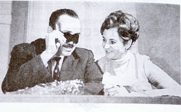 Эдуард Асадов с женой Галиной Разумовской