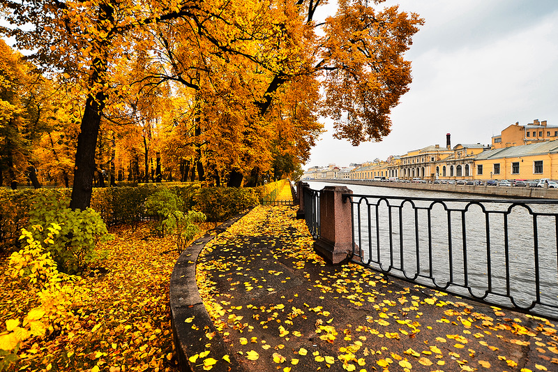 осень в Санкт-Петербург