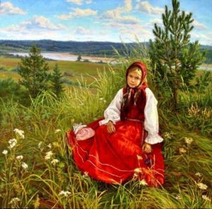 Русская красота, Художник Юлия Ленькова