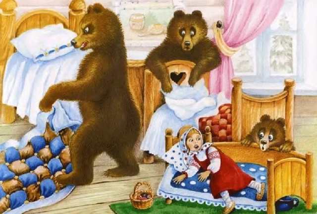 Сказка Три медведя