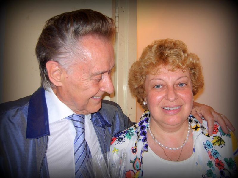 Андрей Дементьев и супруга Пугач Анна Давыдовна