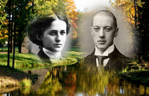 Николай Гумилёв и Анна Ахматова