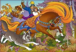 Сказка Иван-царевич и серый волк