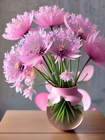 цветы в вазе