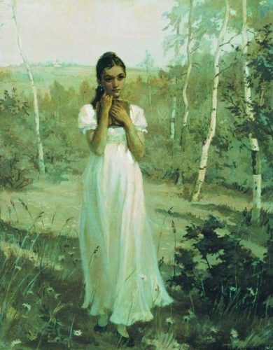 Татьяна Ларина в тишине лесов