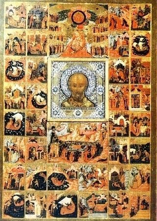Великорецкая икона святителя Николая Чудотворца (16 век)