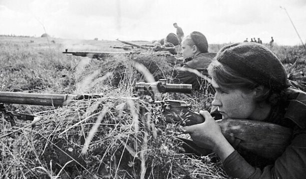 Вторая мировая война - Советские женщины-снайперы, которых нацисты боялись как огня