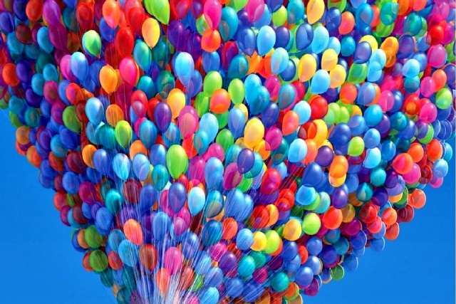 С днём рождения воздушные шары