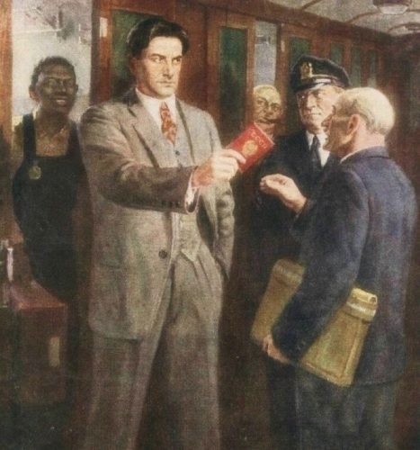 Владимир Маяковский на картине советского художника Григория Малянтовича