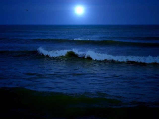 Ночь на море