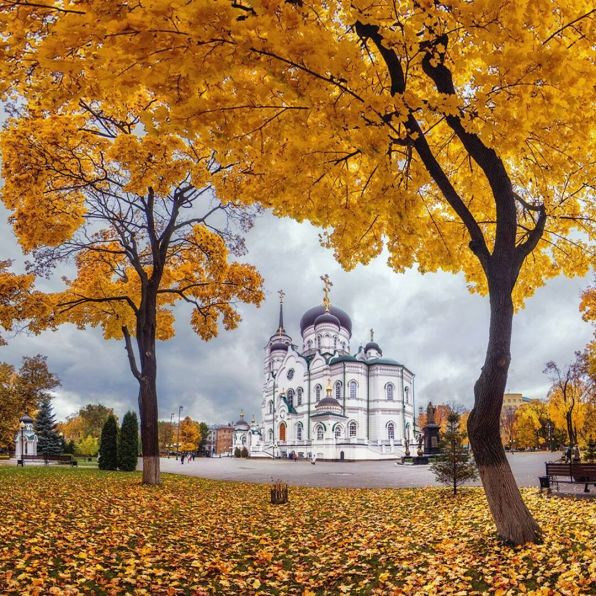 Осень, Осенний Воронеж, Благовещенский собор