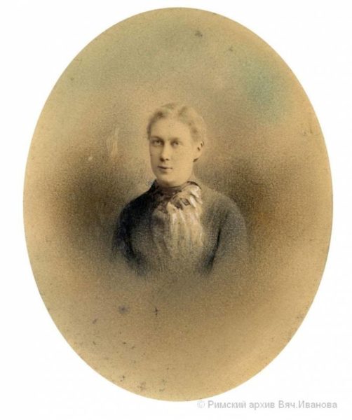 Мать Вячеслава Иванова Александра Димитриевна Преображенская (1824—1896)