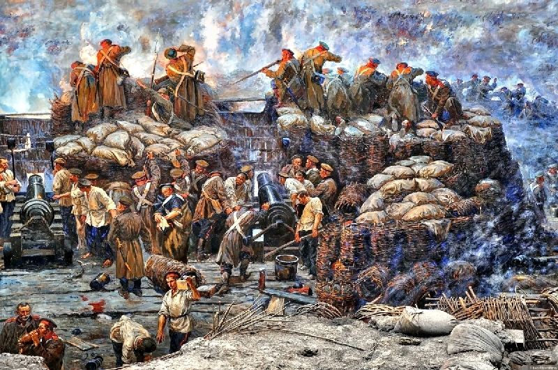 Оборона Севастополя от англо-французских войск 1854 год