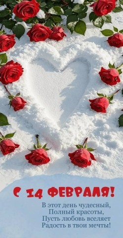 день влюбленных, 14 февраля - с Днем влюбленных