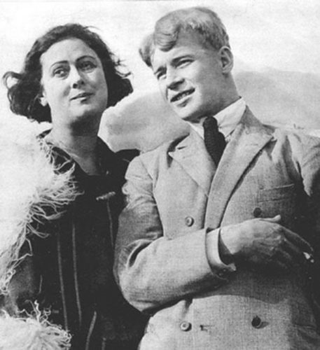 Сергей Есенин и Айседора Дункан, 1922 год.