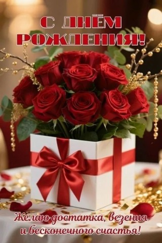 день рождения в декабре, январе