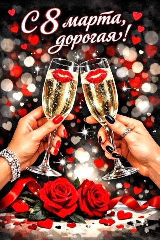 8 марта дорогая