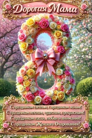 8 марта мама
