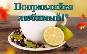 выздоравливай любимый