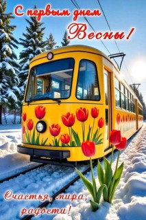 первый день весны 1 марта