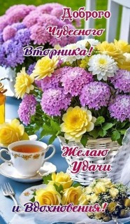 доброе утро вторник 