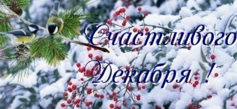 счастливого декабря