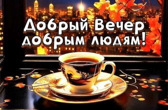 доброго вечера, добрый вечер, с добрым вечером