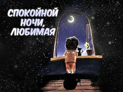 спокойной ночи любимая