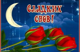 спокойной ночи
