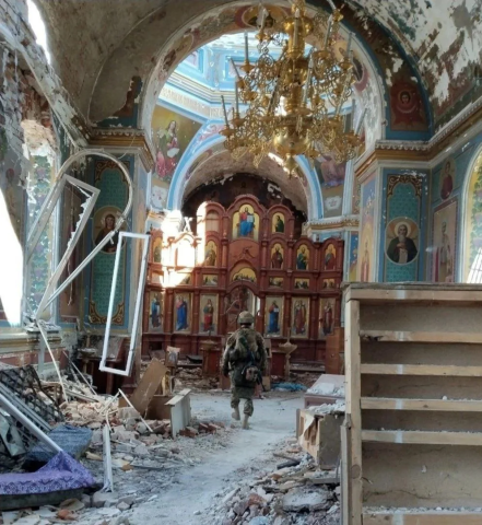 Храм, Разрушенная церковь