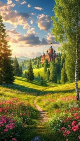 Родина, Россия, природа, лето