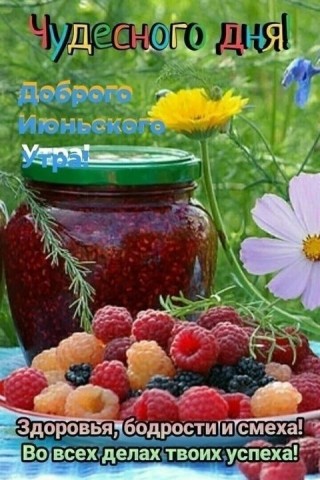 с добрым утром июня