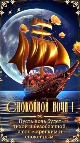 спокойной ночи